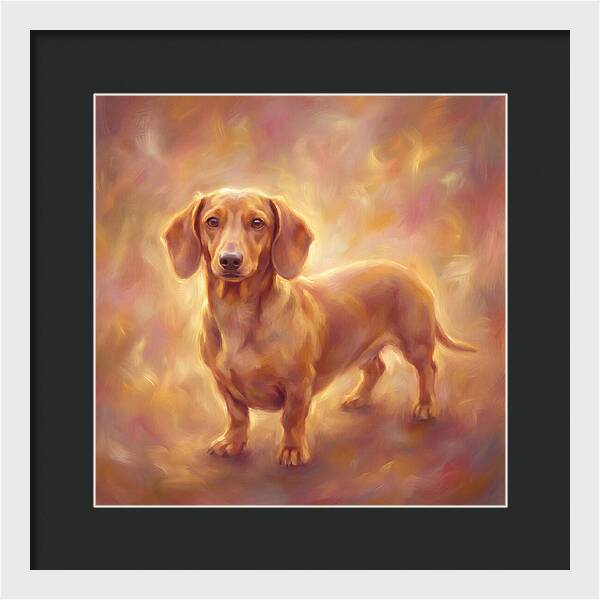 Dachshund In Glow