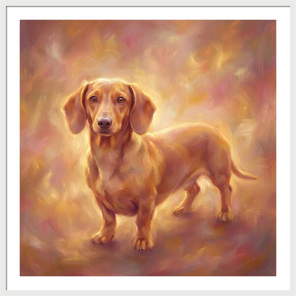 Dachshund In Glow