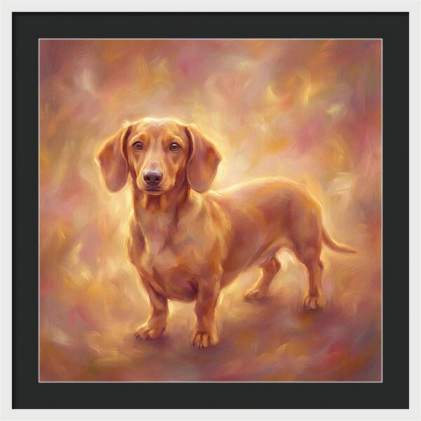 Dachshund In Glow
