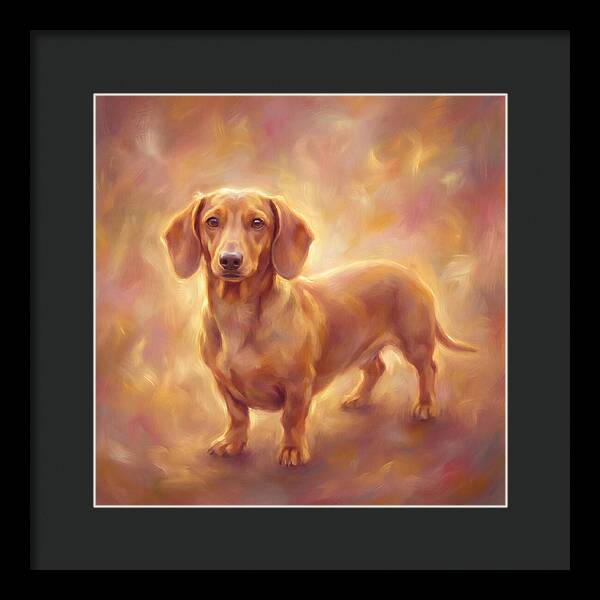 Dachshund In Glow