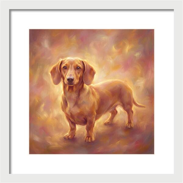 Dachshund In Glow