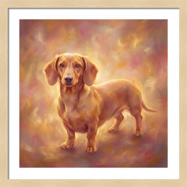 Dachshund In Glow