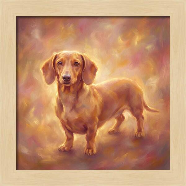 Dachshund In Glow