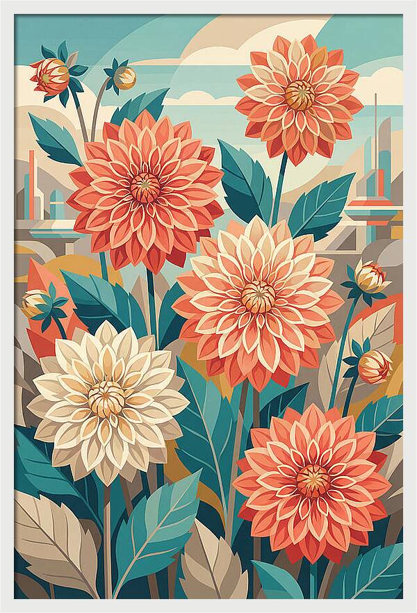 Dahlia Bloom Serenity
