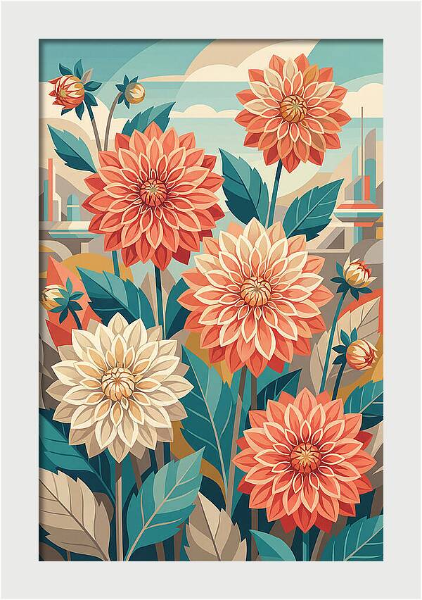 Dahlia Bloom Serenity