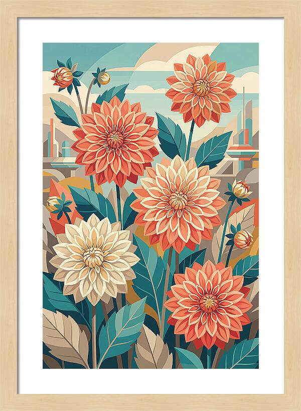 Dahlia Bloom Serenity