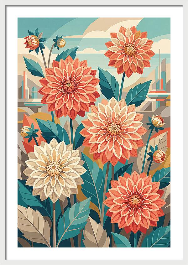Dahlia Bloom Serenity
