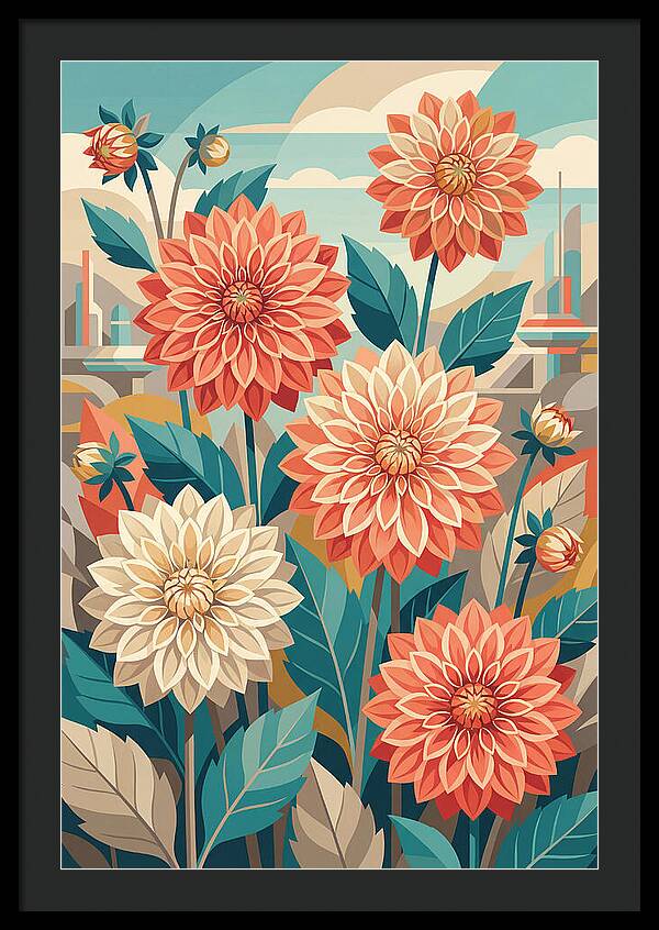 Dahlia Bloom Serenity