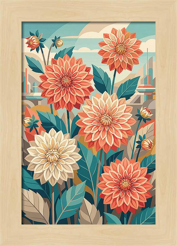 Dahlia Bloom Serenity
