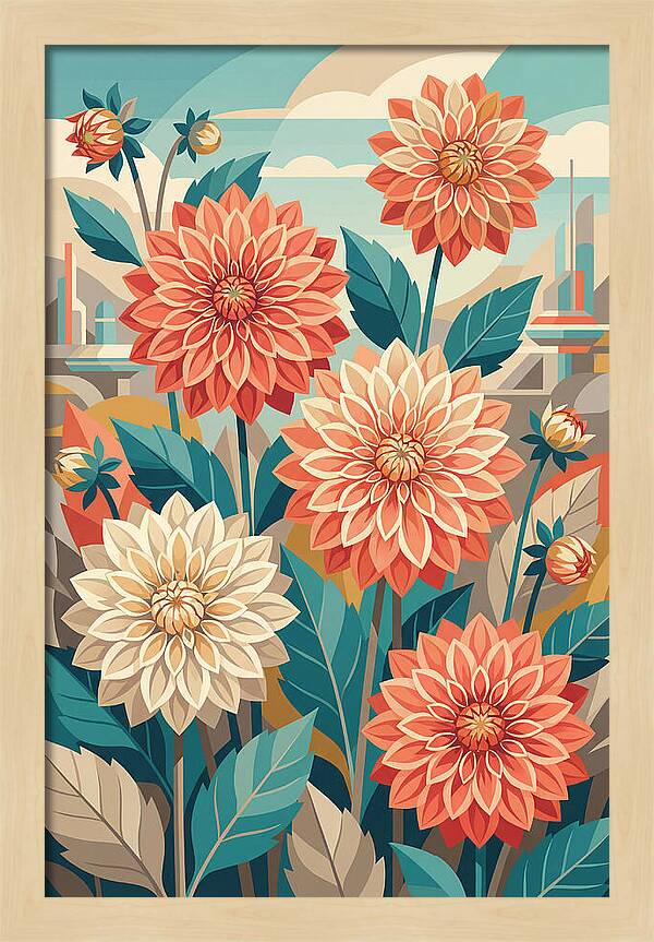 Dahlia Bloom Serenity