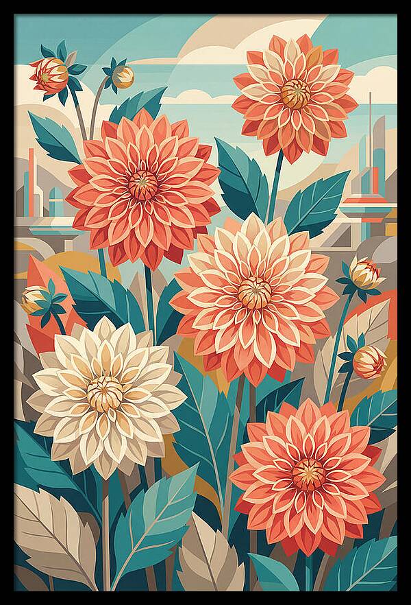 Dahlia Bloom Serenity
