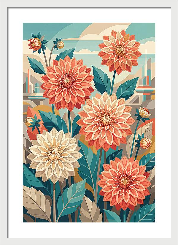 Dahlia Bloom Serenity