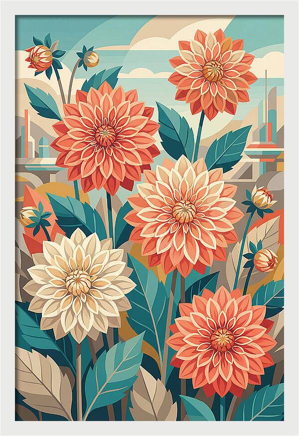 Dahlia Bloom Serenity