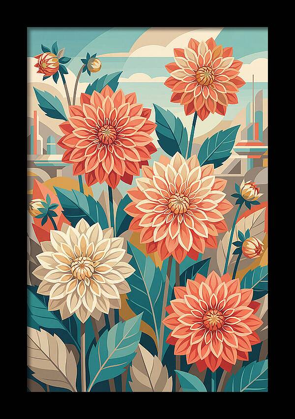 Dahlia Bloom Serenity