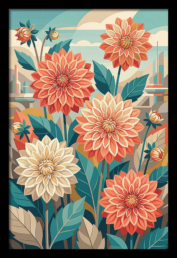 Dahlia Bloom Serenity