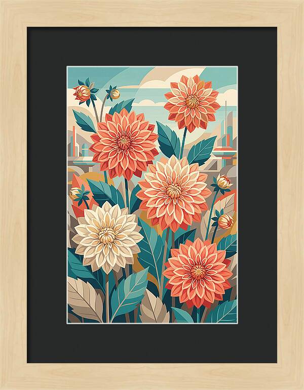 Dahlia Bloom Serenity