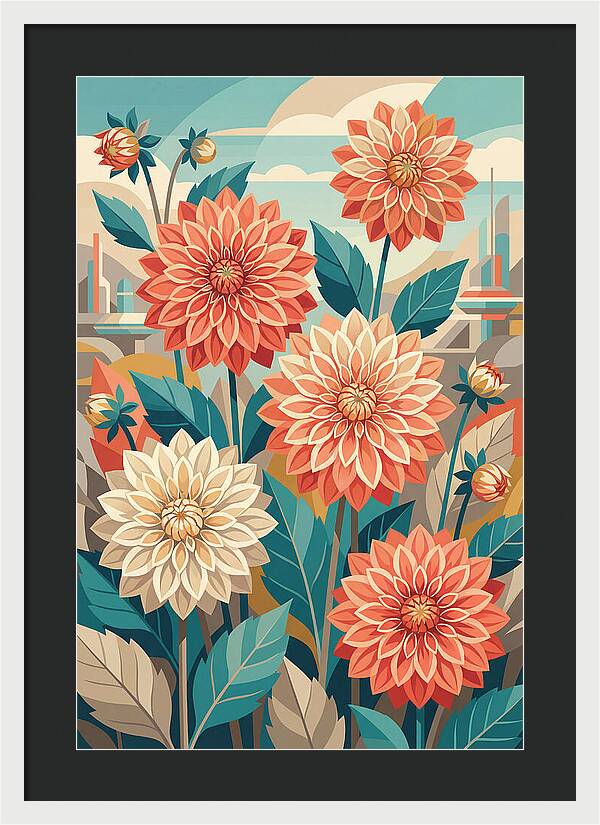 Dahlia Bloom Serenity