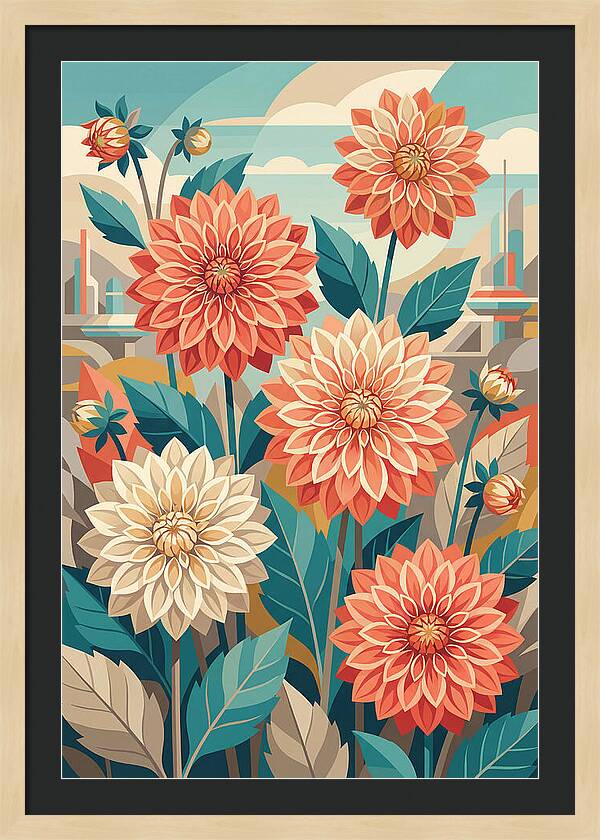 Dahlia Bloom Serenity