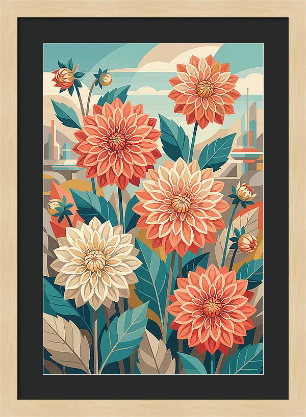 Dahlia Bloom Serenity