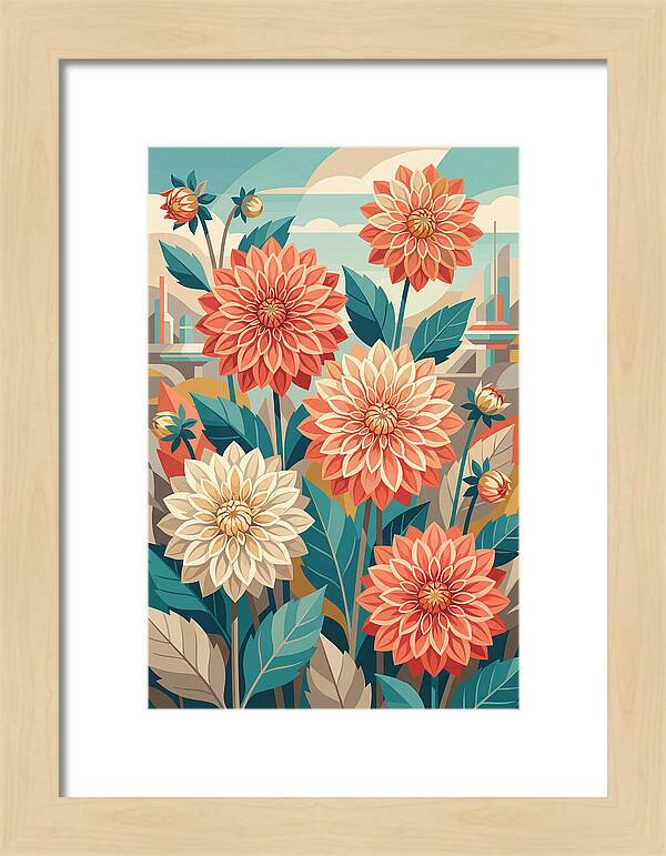 Dahlia Bloom Serenity