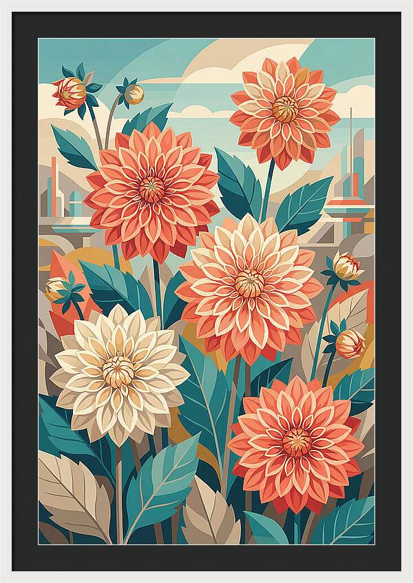 Dahlia Bloom Serenity