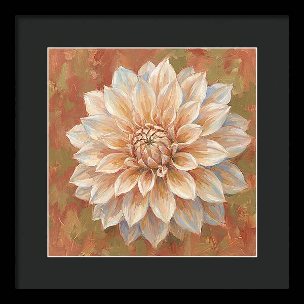 Dahlia Blossom In Soft Hues