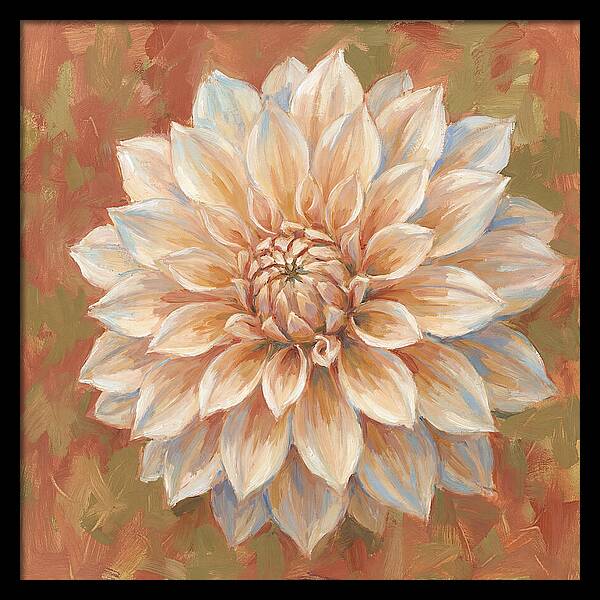 Dahlia Blossom In Soft Hues