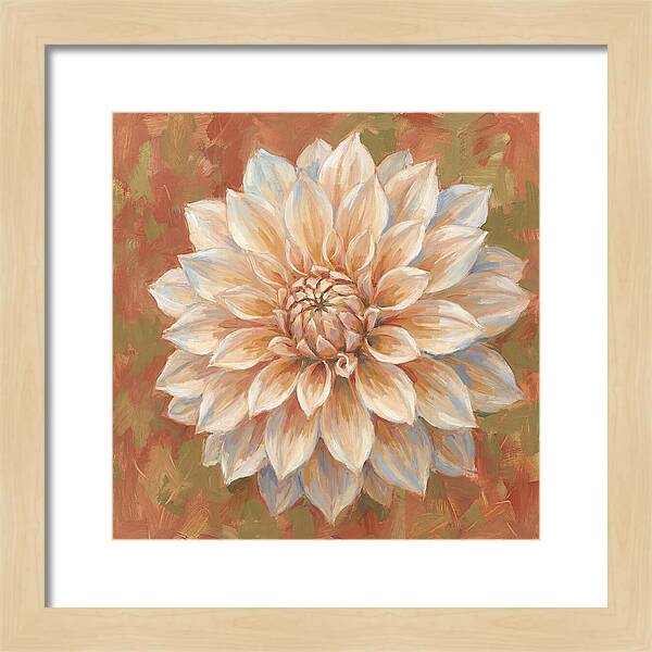 Dahlia Blossom In Soft Hues