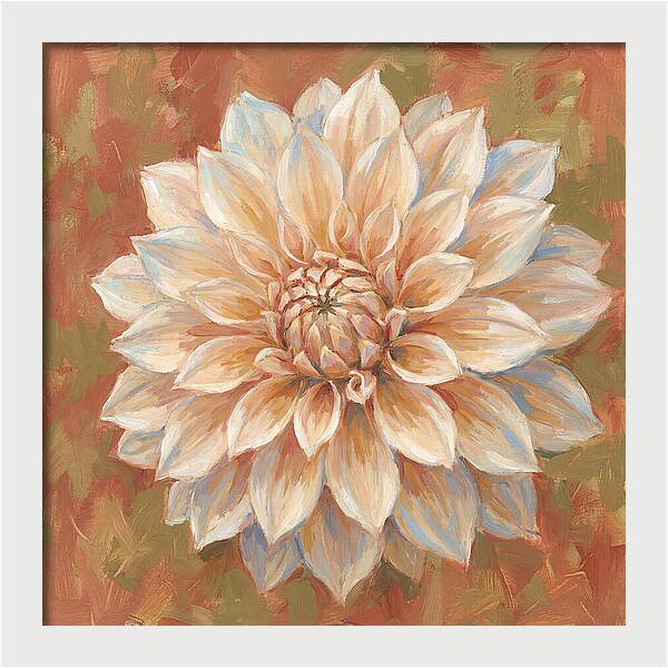 Dahlia Blossom In Soft Hues