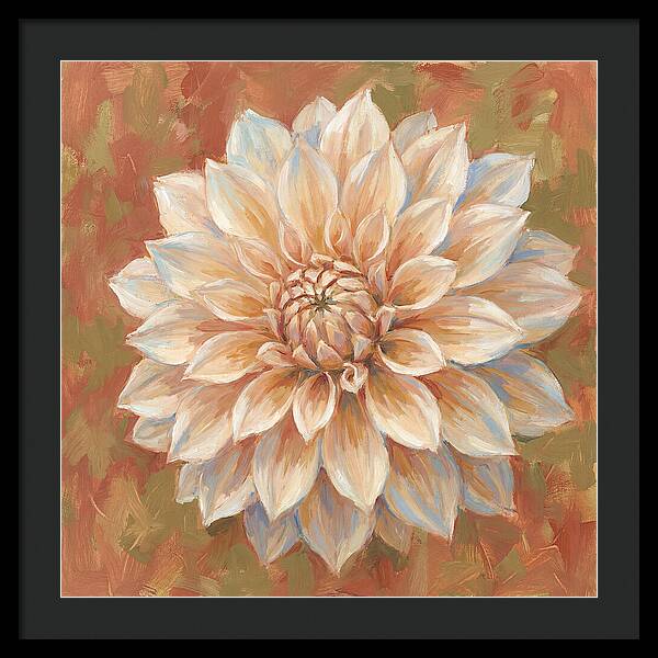 Dahlia Blossom In Soft Hues