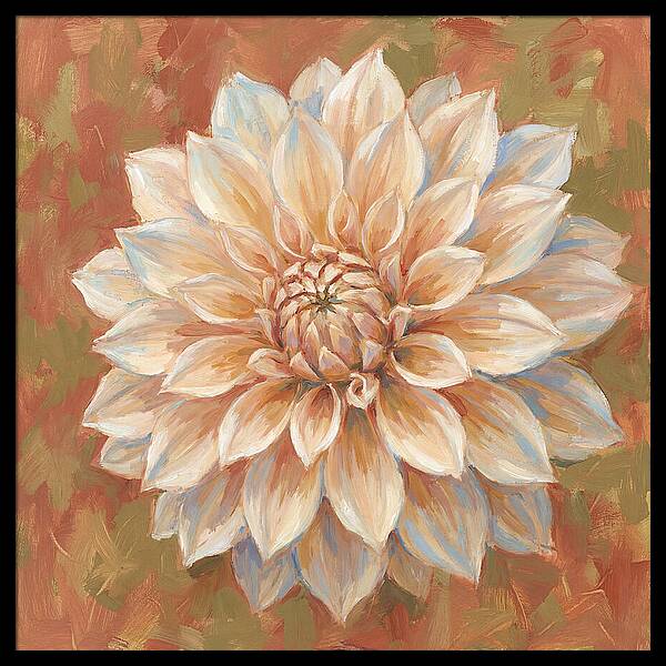 Dahlia Blossom In Soft Hues