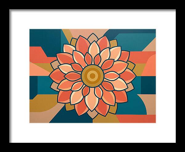 Dahlia Blossom Mandala