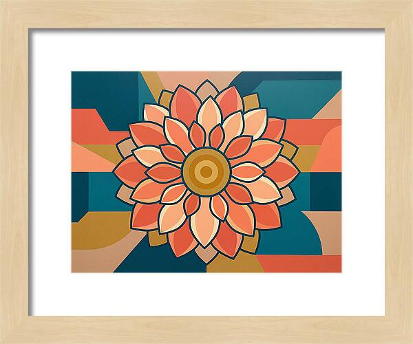 Dahlia Blossom Mandala