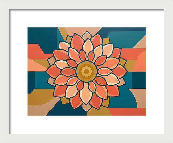 Dahlia Blossom Mandala