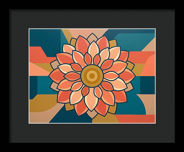 Dahlia Blossom Mandala