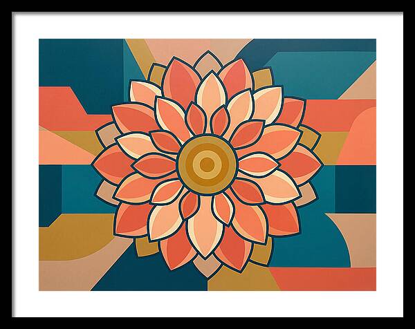 Dahlia Blossom Mandala