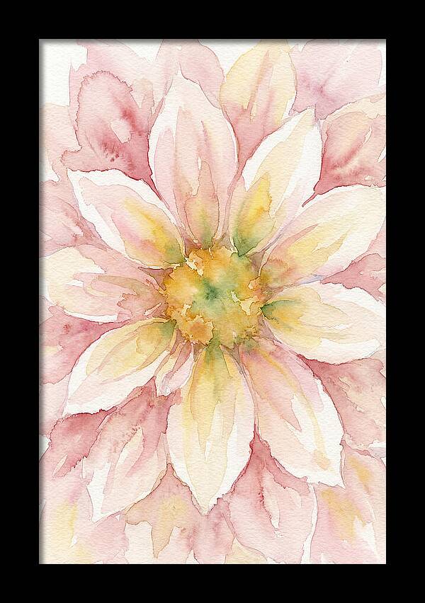 Dahlia Blossom Watercolor
