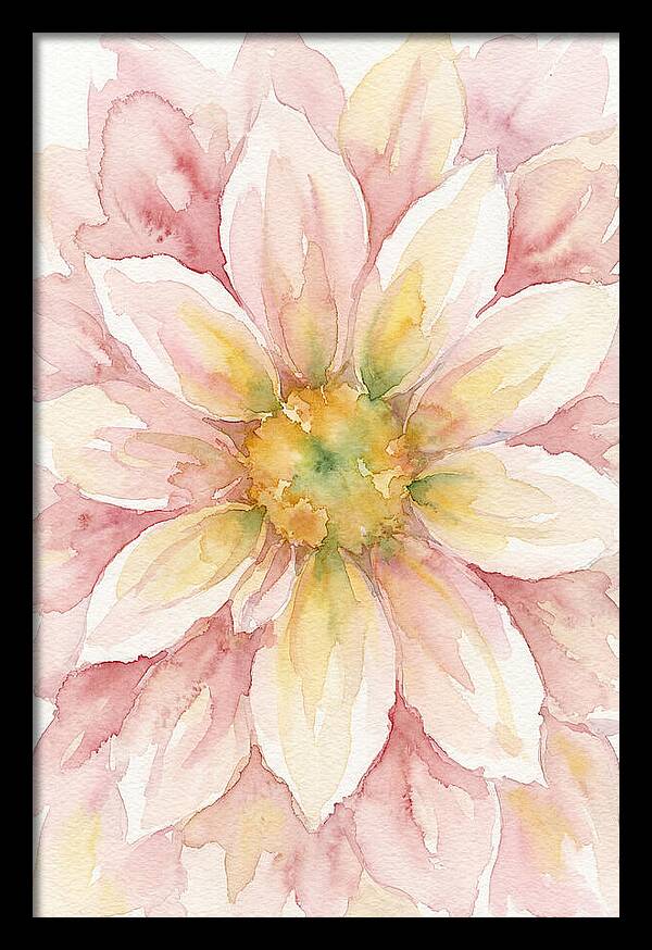 Dahlia Blossom Watercolor