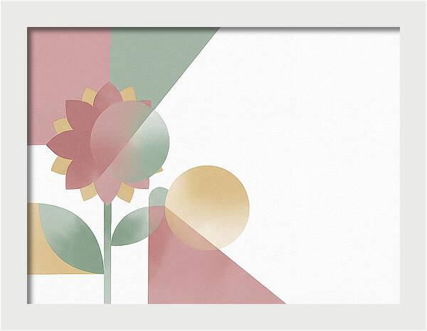 Dahlia Flower Minimalism