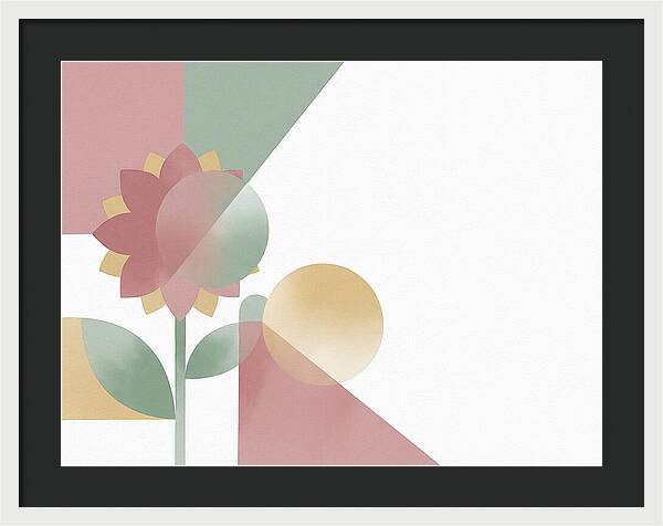 Dahlia Flower Minimalism