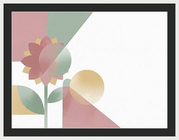 Dahlia Flower Minimalism
