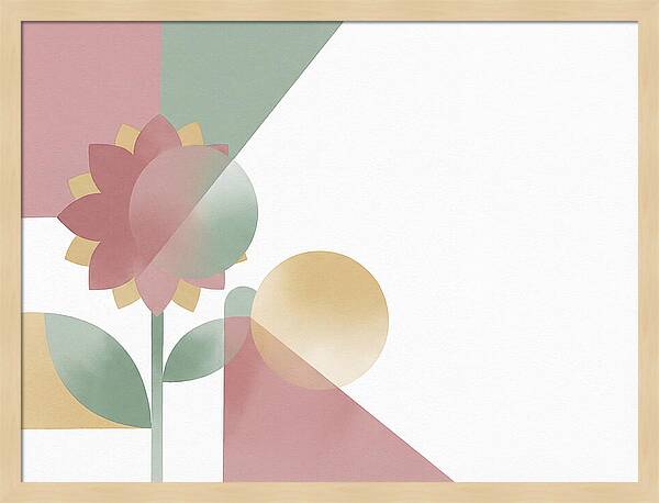 Dahlia Flower Minimalism