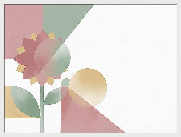 Dahlia Flower Minimalism