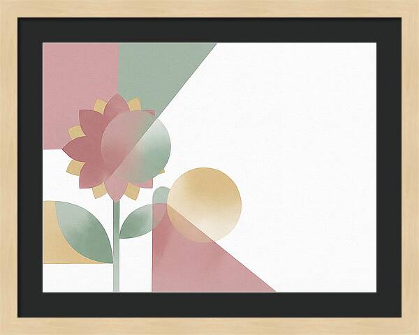 Dahlia Flower Minimalism
