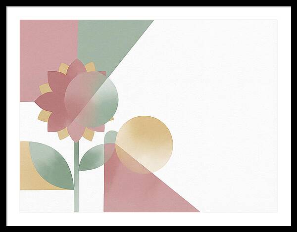 Dahlia Flower Minimalism