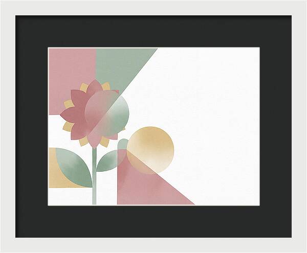 Dahlia Flower Minimalism