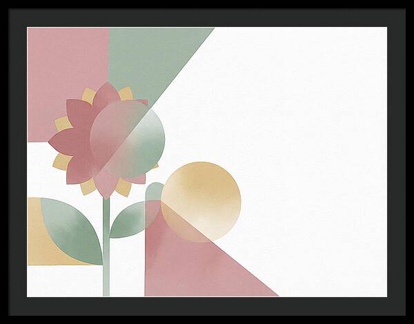 Dahlia Flower Minimalism