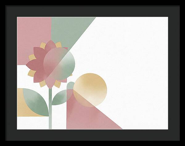 Dahlia Flower Minimalism