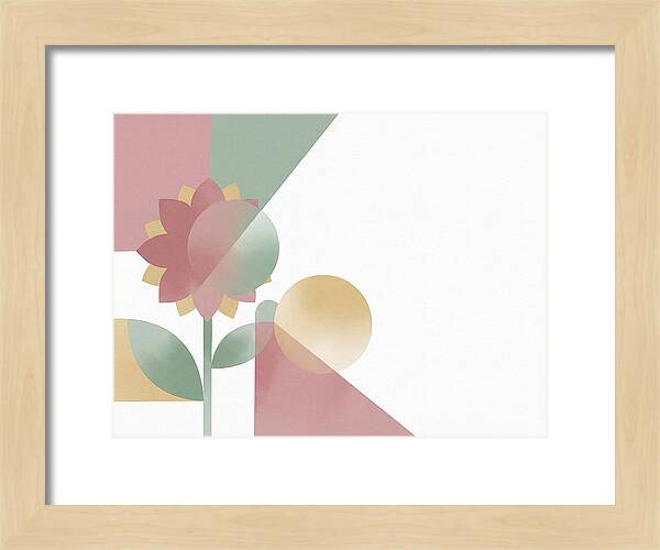 Dahlia Flower Minimalism