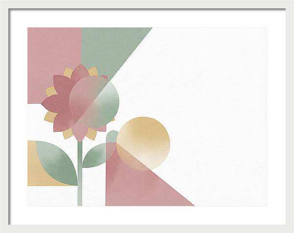 Dahlia Flower Minimalism